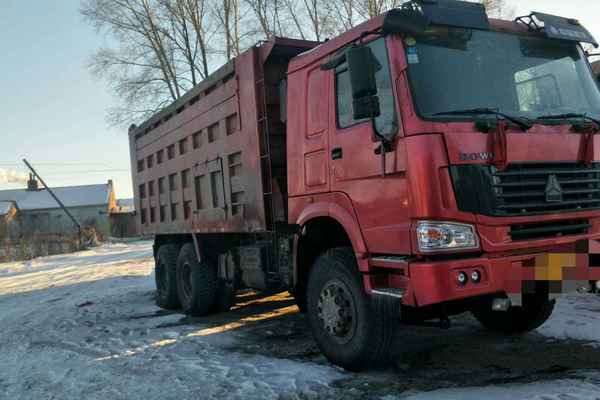黑龙江出售转让二手2010年中国重汽豪沃ZZ3257M2941自卸车