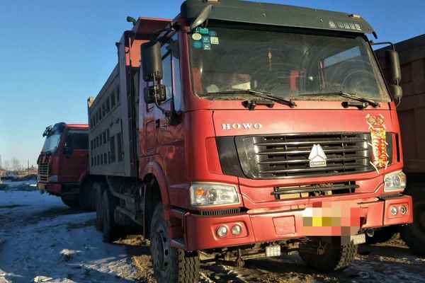 黑龙江出售转让二手2010年中国重汽豪沃ZZ3257M2941自卸车