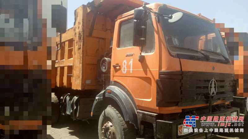 内蒙古出售转让二手2010年北奔ND3254B38自卸车