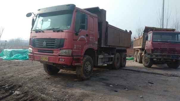 山东出售转让二手2010年中国重汽豪沃ZZ3257N5247自卸车