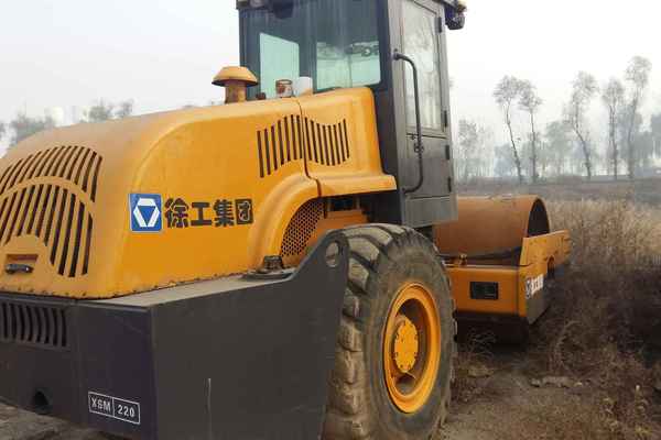 山西出售转让二手6000小时2004年徐工XSM220单钢轮压路机