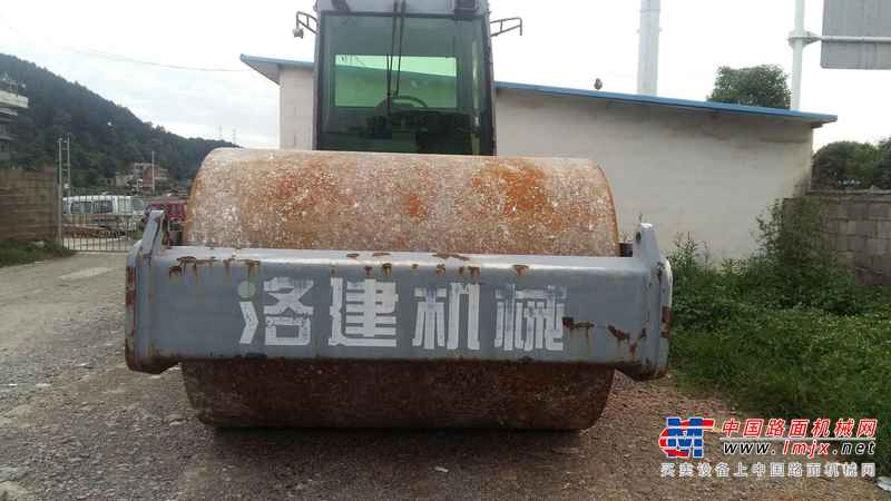 贵州出售转让二手19375小时2005年洛建LSS220P单钢轮压路机