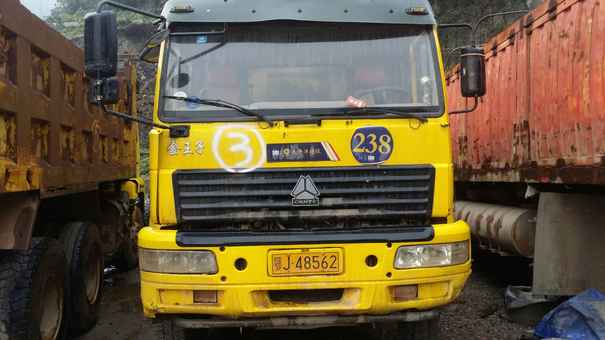 广西出售转让二手2009年中国重汽金王子ZZ3161M4711C1自卸车