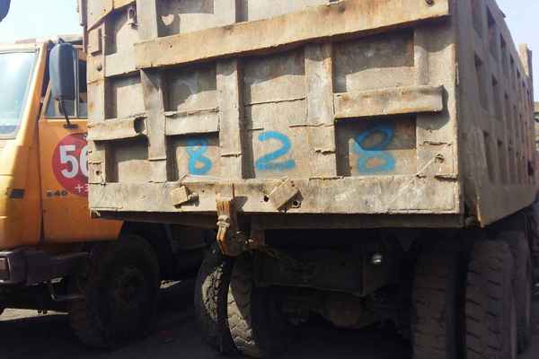 山西出售转让二手2011年陕汽奥龙SX3255BR384自卸车