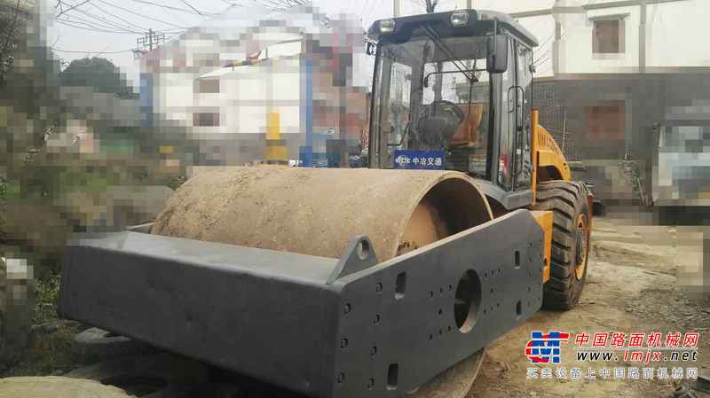 贵州出售转让二手7600小时2010年洛阳路通LT325S单钢轮压路机