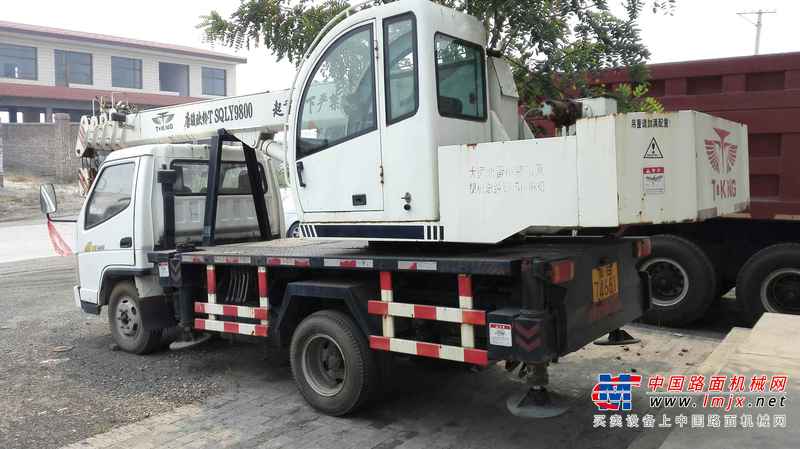 山西出售转让二手5100小时2011年唐骏TSLY9800汽车起重机