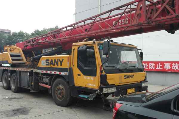 山西出售转让二手6200小时2010年三一重工QY25C汽车起重机