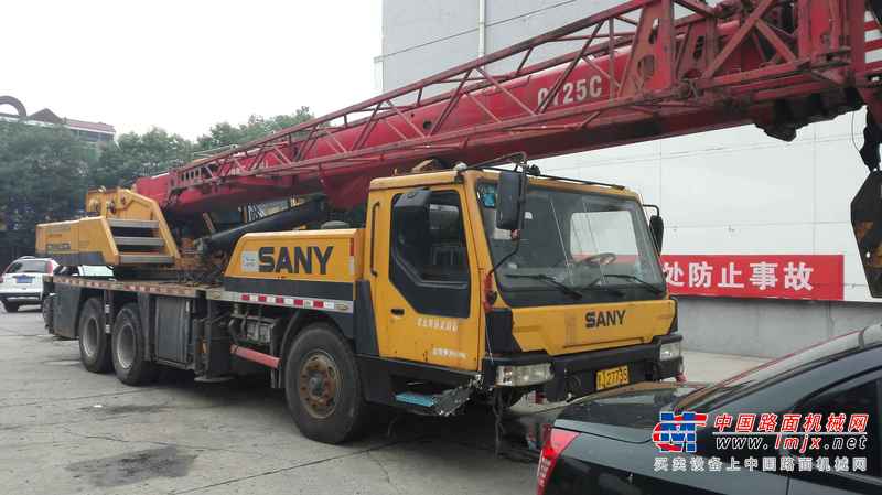 山西出售转让二手6200小时2010年三一重工QY25C汽车起重机