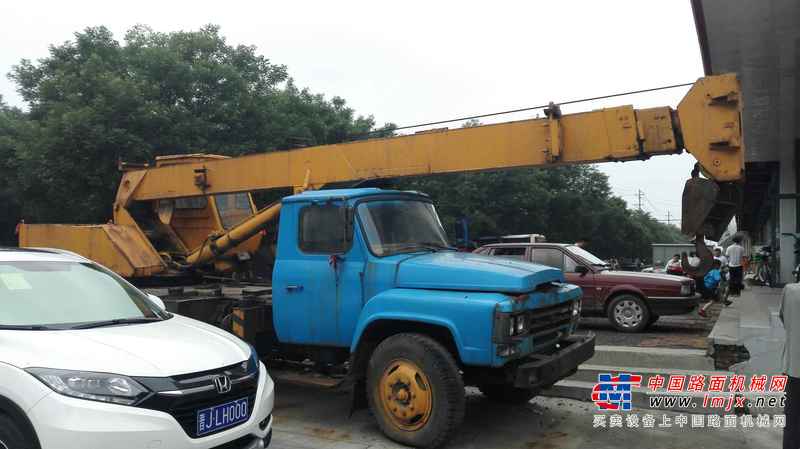 山西出售转让二手6100小时2007年徐工QY8B汽车起重机