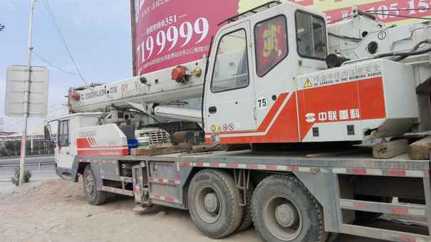 山西出售转让二手6000小时2011年中联重科QY25V532汽车起重机