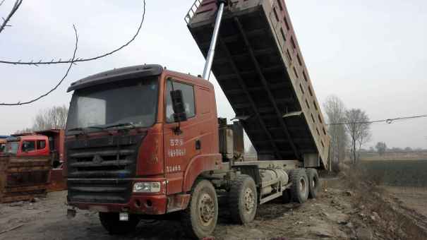 山西出售转让二手2011年中国重汽豪运ZZ5255GJBN3845C自卸车