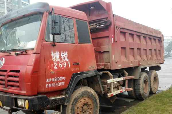 湖南出售转让二手2010年陕汽奥龙SX3255UN384自卸车