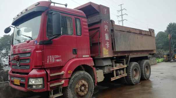 湖南出售转让二手2014年陕汽德龙SX3255BR384自卸车