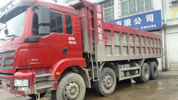 湖南出售转让二手2013年陕汽德龙SX3255BR384自卸车