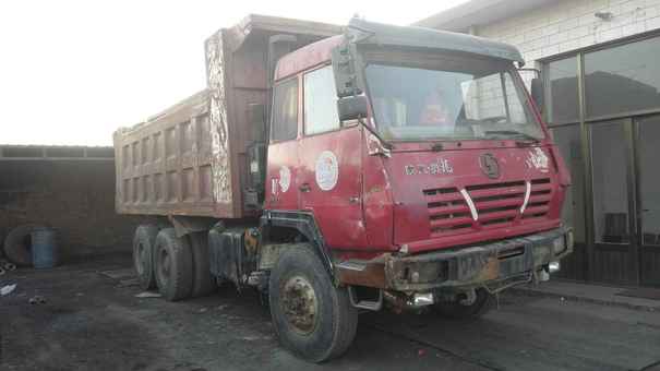 山西出售转让二手2010年陕汽奥龙SX3255UN384自卸车