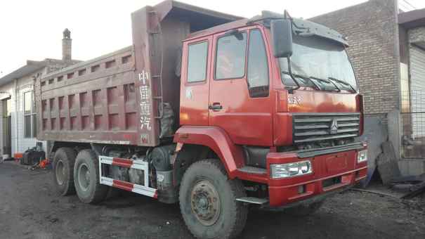 山西出售转让二手2013年中国重汽金王子ZZ3251N4241C1自卸车