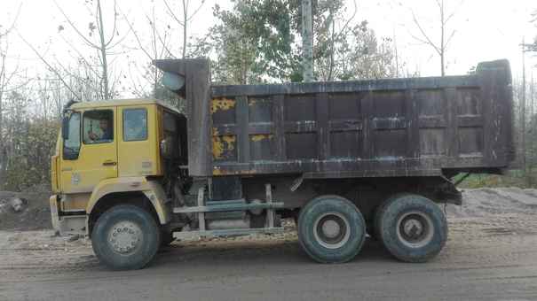 陕西出售转让二手2010年中国重汽金王子ZZ3251M48C1C1自卸车