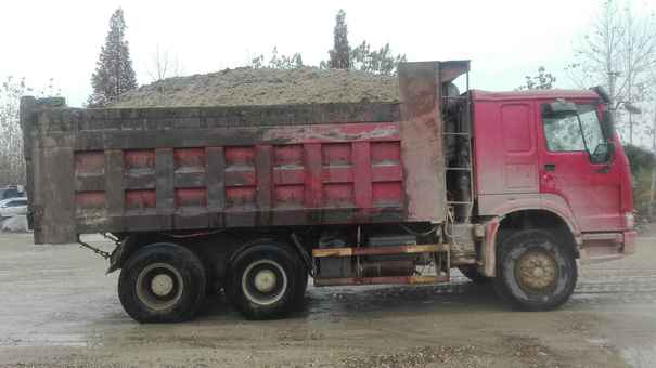 陕西出售转让二手2010年中国重汽豪泺ZZ3257N3847C自卸车