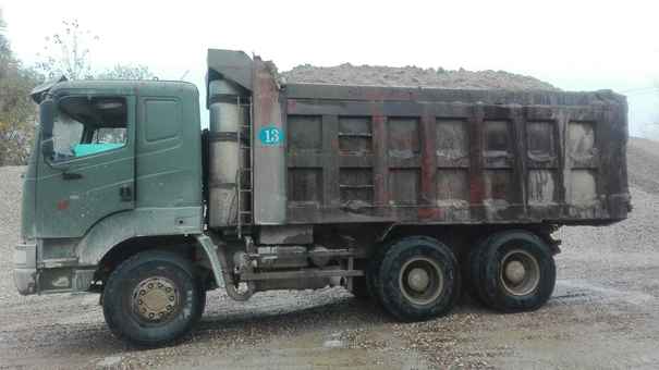 陕西出售转让二手2010年中国重汽豪运ZZ5255GJBN3845C自卸车