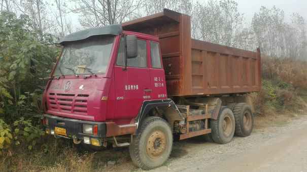 陕西出售转让二手2008年陕汽奥龙SX3255DR324自卸车