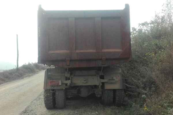 陕西出售转让二手2008年陕汽奥龙SX3255DR324自卸车