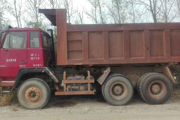 陕西出售转让二手2008年陕汽奥龙SX3255DR324自卸车
