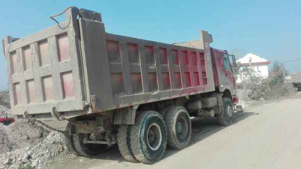 陕西出售转让二手2012年中国重汽豪运ZZ5255GJBN3845C自卸车