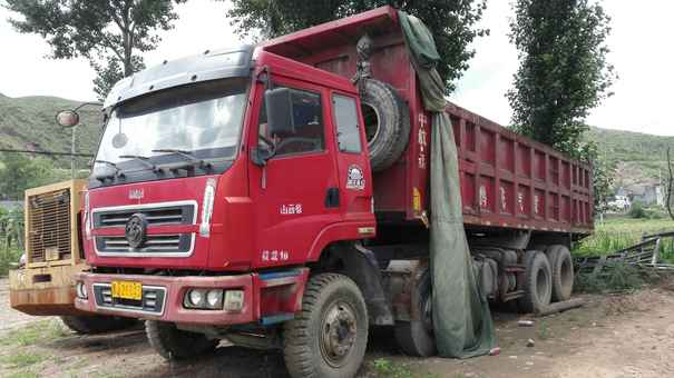 山西出售转让二手2010年陕汽德龙SQ3254BM354自卸车