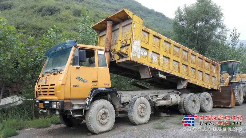 山西出售转让二手2009年陕汽奥龙SX3255DR324自卸车