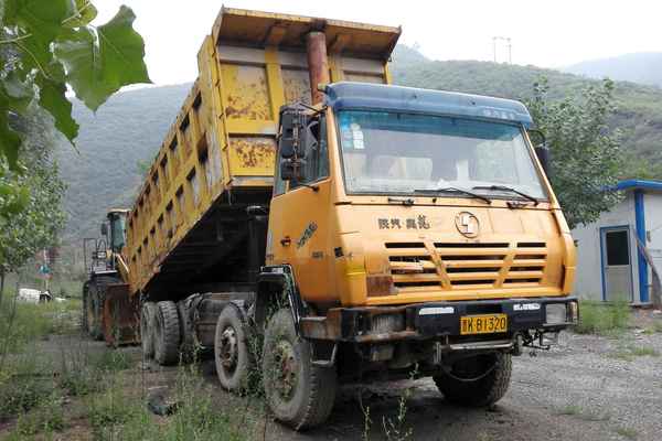 山西出售转让二手2009年陕汽奥龙SX3255DR324自卸车