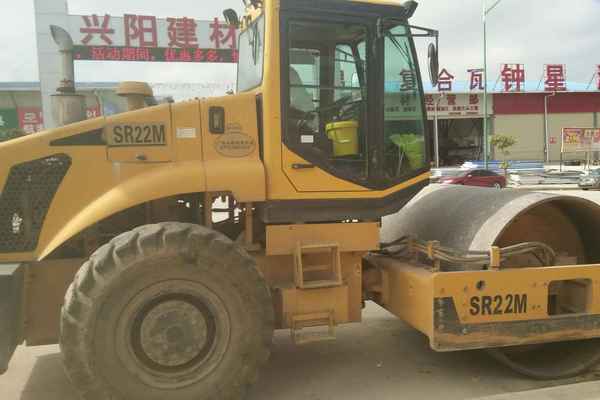 云南出售转让二手3000小时2011年山推SR22M单钢轮压路机