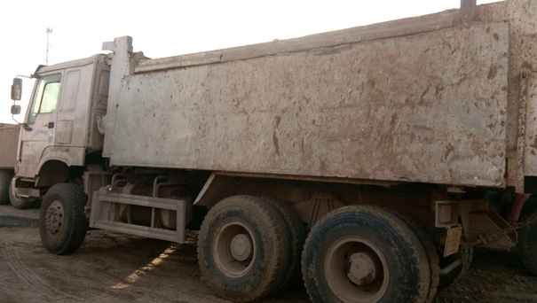 山东出售转让二手2012年中国重汽豪泺ZZ3257N3648W自卸车