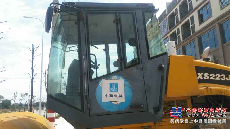 湖南出售转让二手4500小时2010年徐工XS202J单钢轮压路机