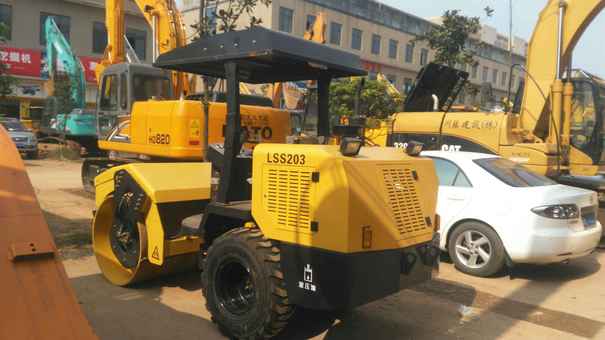 湖南出售转让二手10小时2016年洛建LSS2301单钢轮压路机