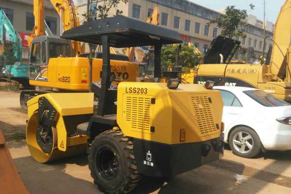 湖南出售转让二手10小时2016年洛建LSS2301单钢轮压路机
