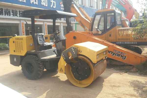 湖南出售转让二手10小时2016年洛建LSS2301单钢轮压路机