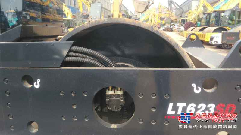 湖南出售转让二手2000小时2016年洛阳路通LT623B单钢轮压路机