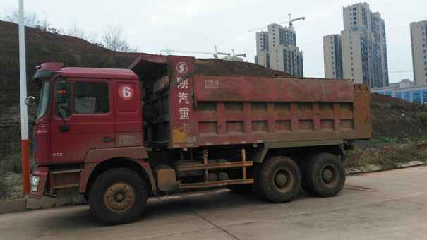 湖南出售转让二手2012年陕汽德龙SX3255DM404自卸车