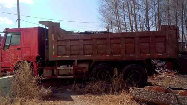 黑龙江出售转让二手2010年中国重汽豪泺ZZ3317N3568W自卸车