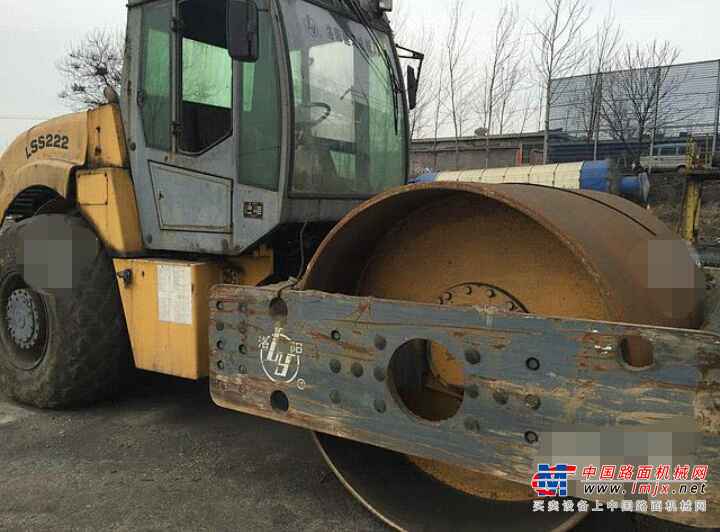 河北出售转让二手10000小时2007年洛建LSS220单钢轮压路机