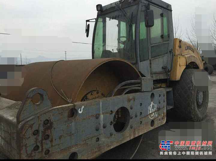 河北出售转让二手10000小时2007年洛建LSS220单钢轮压路机