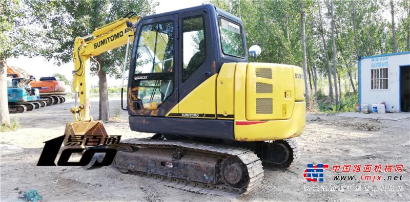 石家庄市出售转让二手216小时2018年住友SH80-6B挖掘机