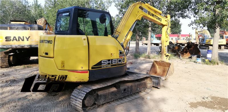 石家庄市出售转让二手216小时2018年住友SH80-6B挖掘机