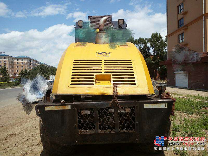 黑龙江出售转让二手1000小时2008年洛建LSS220单钢轮压路机