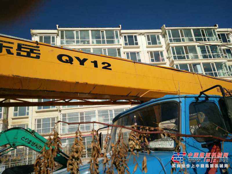 内蒙古出售转让二手2600小时2007年东岳重工QY12E汽车起重机