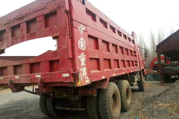 辽宁出售转让二手2010年中国重汽豪沃ZZ3257N5247自卸车