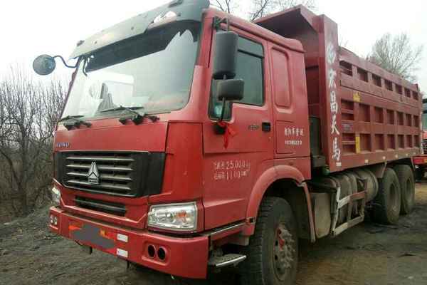 辽宁出售转让二手2010年中国重汽豪沃ZZ3257N5247自卸车