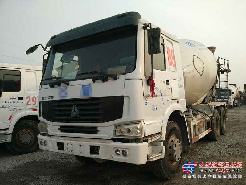 山东出售转让二手2012年中国重汽豪泺ZZ1317N3267C搅拌运输车