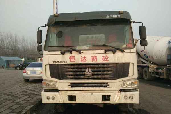 山东出售转让二手2012年中国重汽豪泺ZZ1317N3267C搅拌运输车