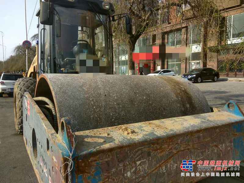 辽宁出售转让二手3000小时2009年洛建LSS220单钢轮压路机